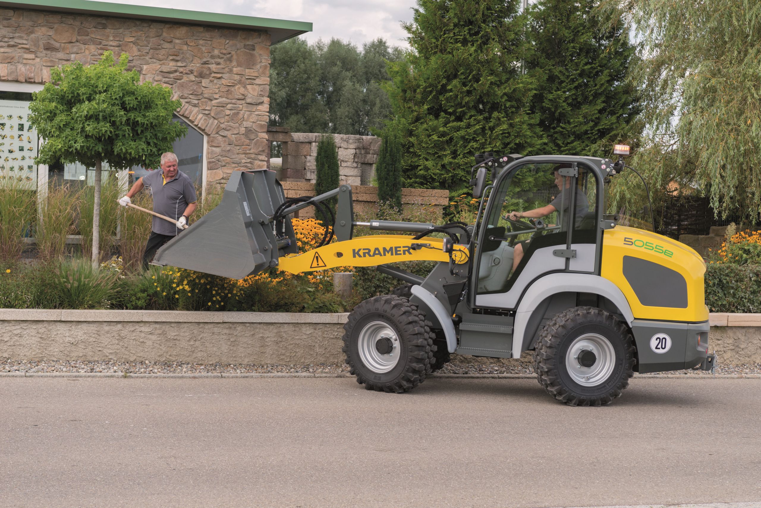 Kramer, ecco il nuovo modello di pala gommata amica dell’ambiente