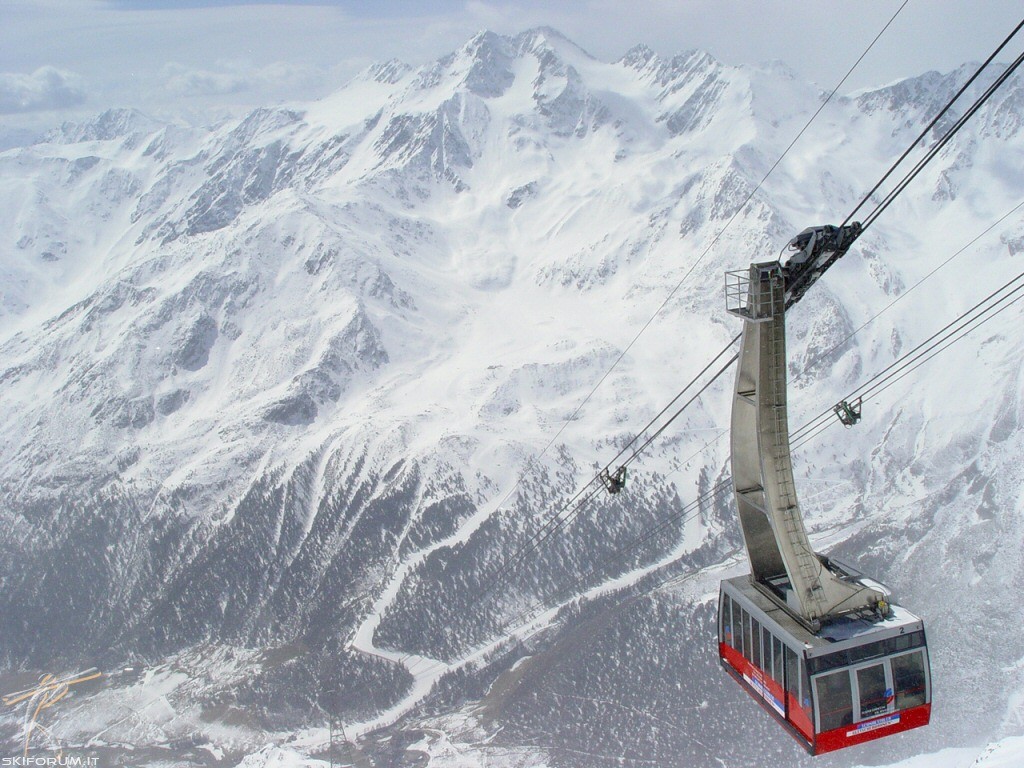 funivia in Val Senales