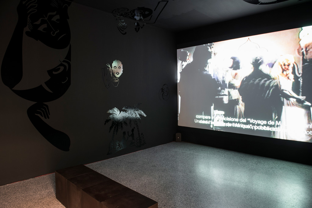 Le opere Malù – lo stereotipo della Venere Nera in Italia, 2015 e Tabù, 2016 degli Invernomuto, che entreranno in collezione Museion