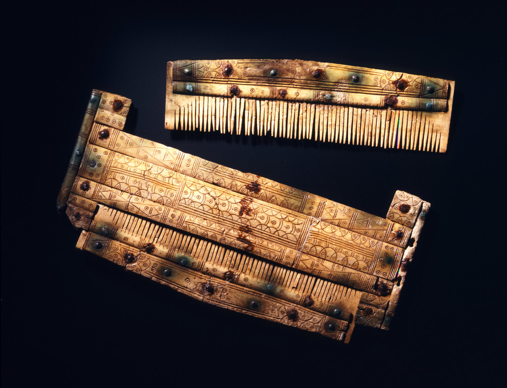 Futteralkamm, Kamm mit Etui, FO: Niederstotzingen Grab 3a. Inv. Nr. F 66,3