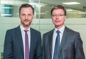 Da sinistra: Christian Fischnaller, Direttore commerciale e Michael Meyer, AD di Hypo Vorarlberg Leasing S.P.A.