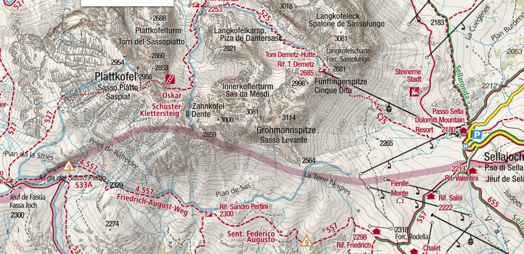 Cartina-Ferrata-Schuster-Sassopiatto